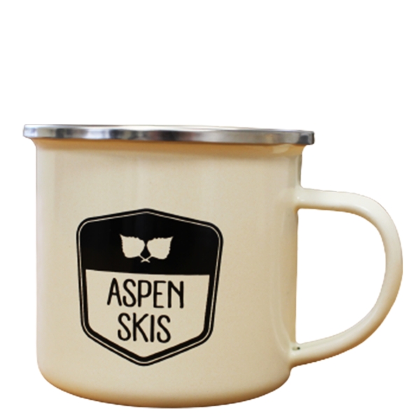 ASPEN SKIS smaltový hrnek malý